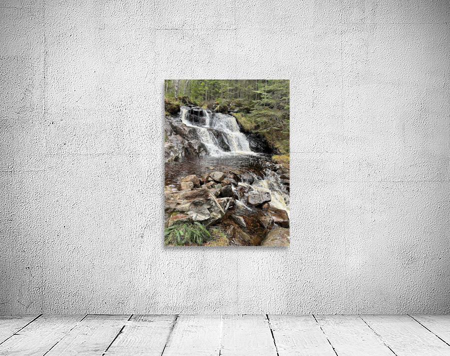 Winters Secret Waterfall in the Scottish Highlands Wall Preview