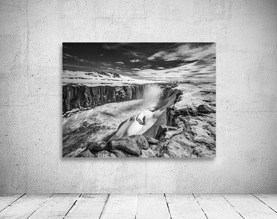 Selfoss Waterfall North Iceland Wall Preview