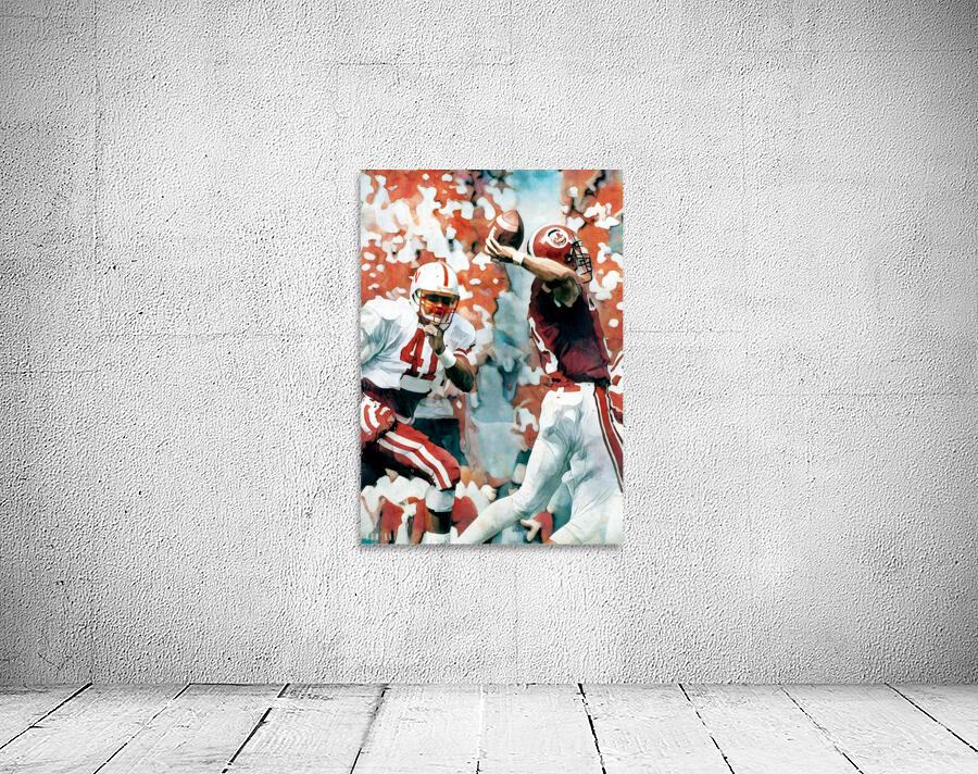1986 Nebraska Football Art Wall Preview