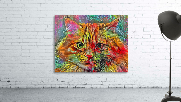 Flower Power Jenny Cat Wall Preview