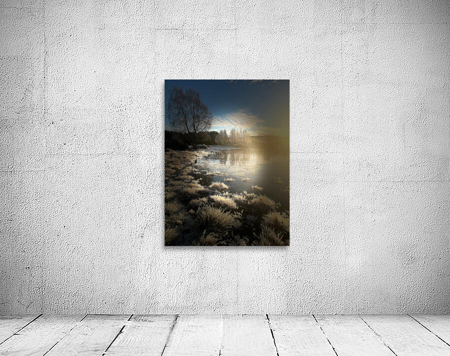 Winter Sun in the Scottish Highlands  Wall Preview