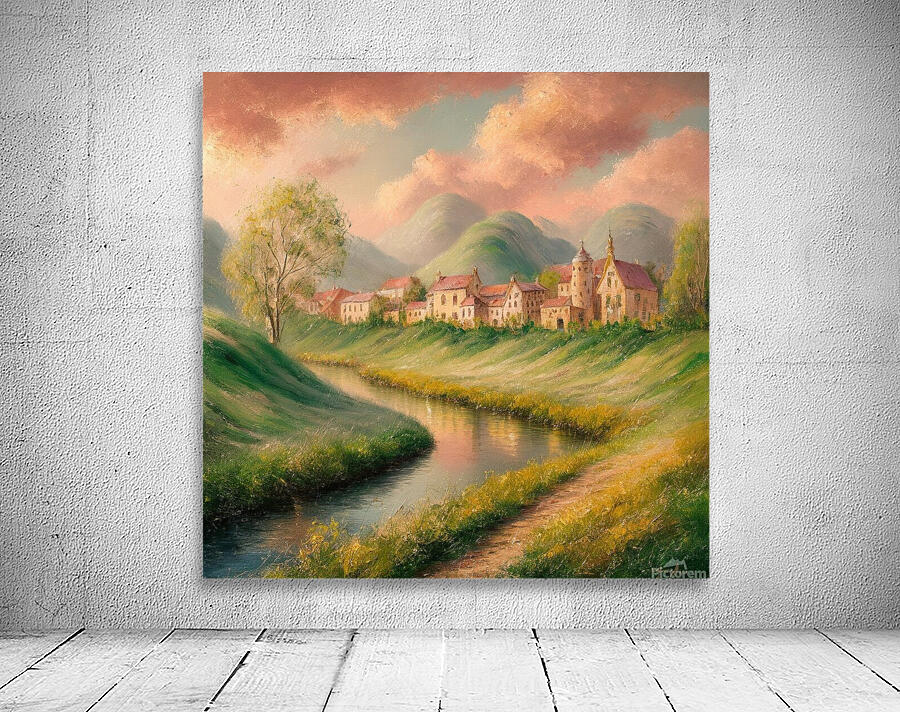 a mesmerizing impressionist painting of  6rZlZImv Wall Preview