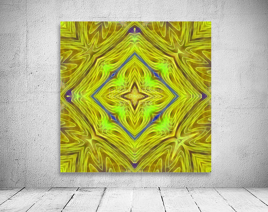 Abstract Symmetrical Pattern Wall Preview