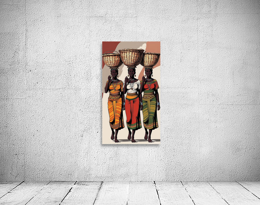 Grace in Tradition: Women of Heritage Wall Art  Wall Preview