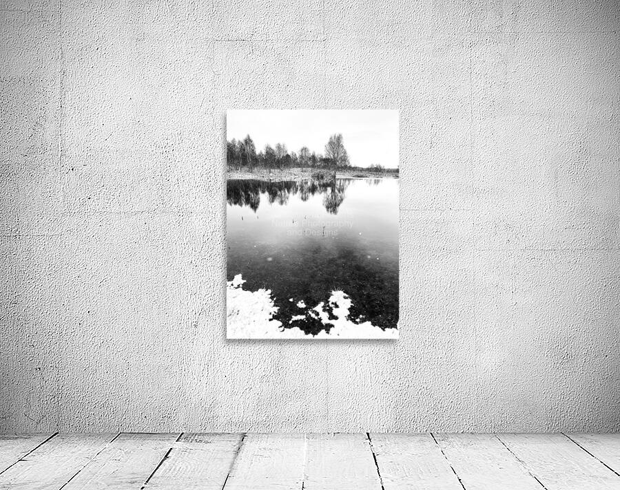 Winters Cold Reflections in the Scottish Highlands  Wall Preview