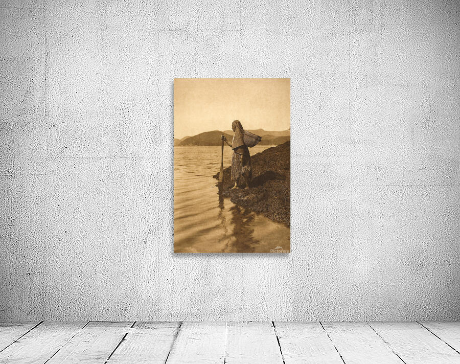 The Seaweed Gatherer by Edward S. Curtis 1915 Wall Preview