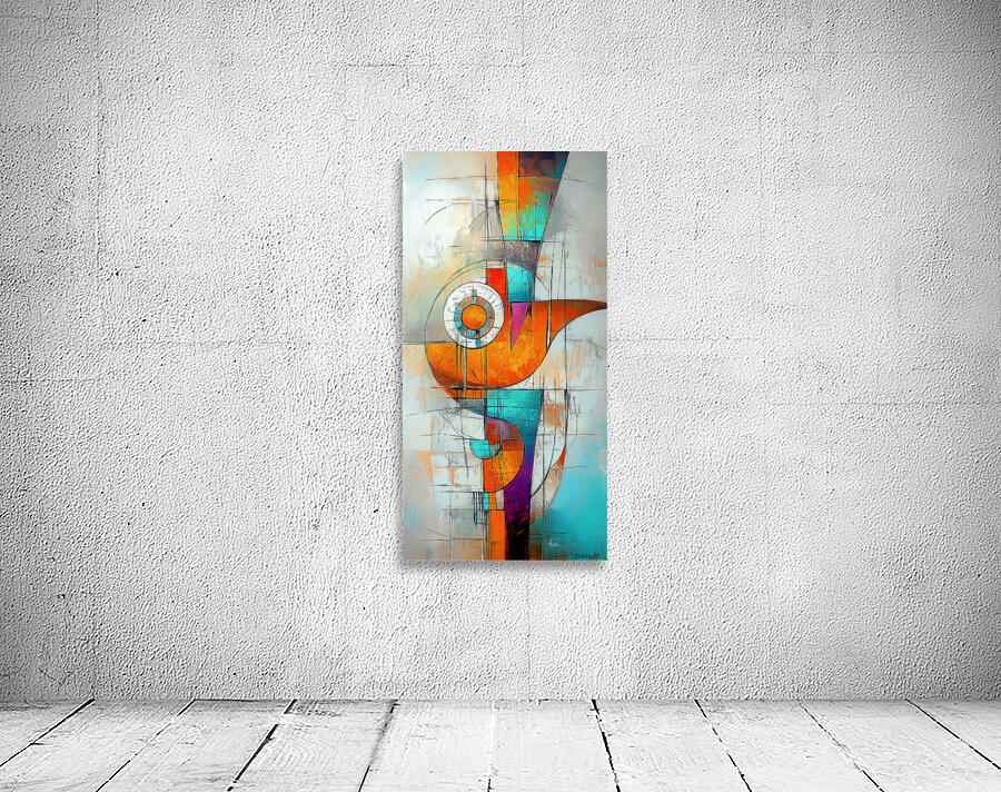 Abstract Composition One Wall Preview