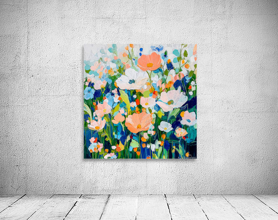 Tall Poppies Meadow Wall Preview