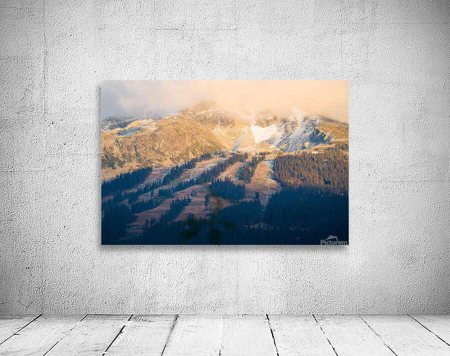 Whistler Sunsets Wall Preview