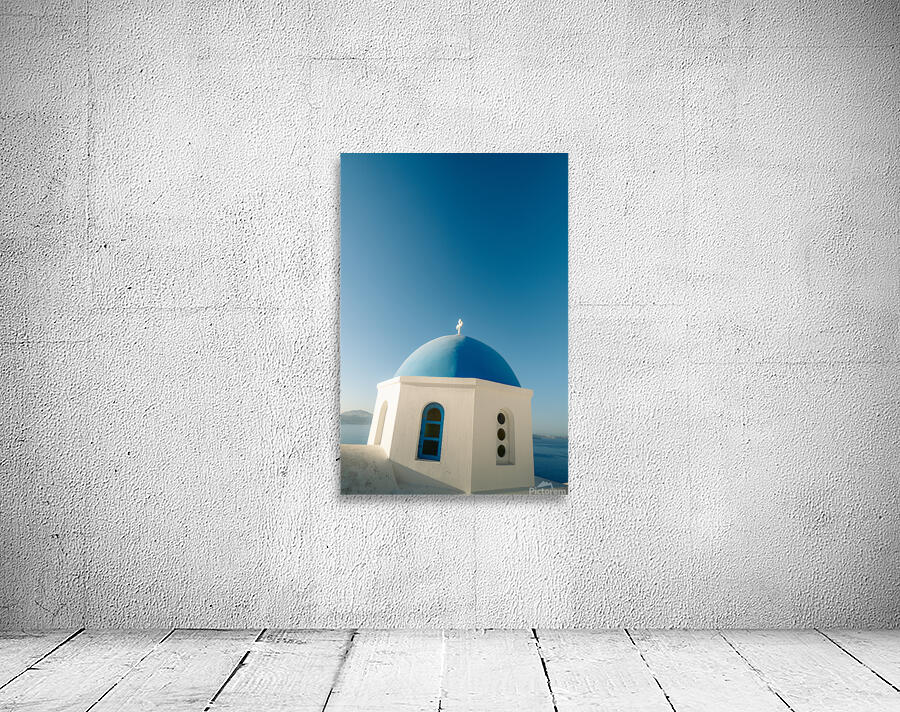 Oia Church Wall Preview