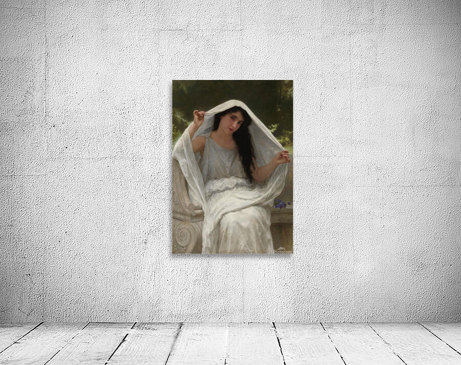 William Adolphe Bouguereau  - The Veil . 1898 Wall Preview
