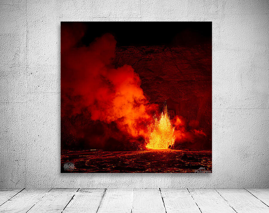 Kilauea Pele Fountain  1 Wall Preview