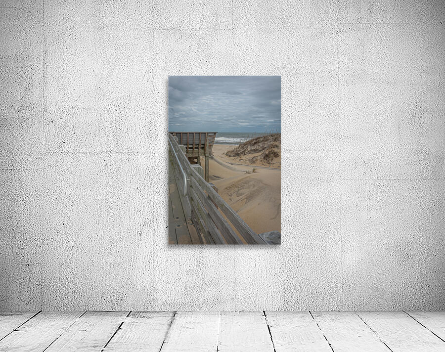 Boardwalk to the Dunes by Richard Mathis Wall Art