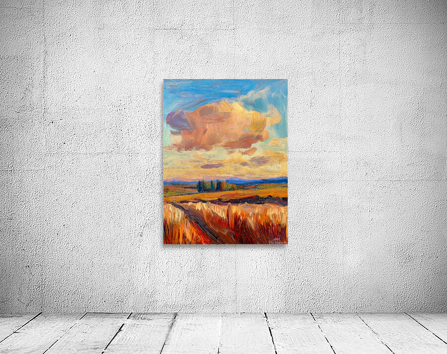 Landscape in Warm Neutral Tones Wall Preview