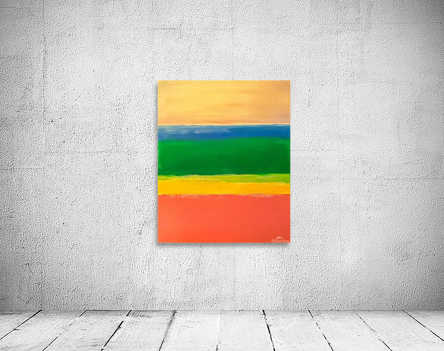 Land Sea and Sky Abstract Wall Preview