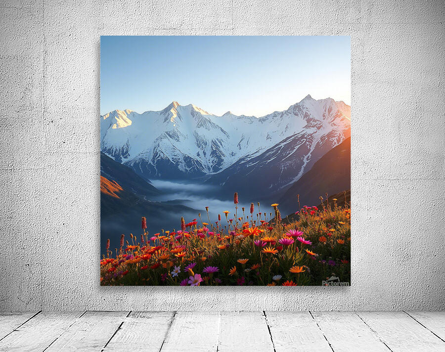 Ice Mountain  Wall Preview