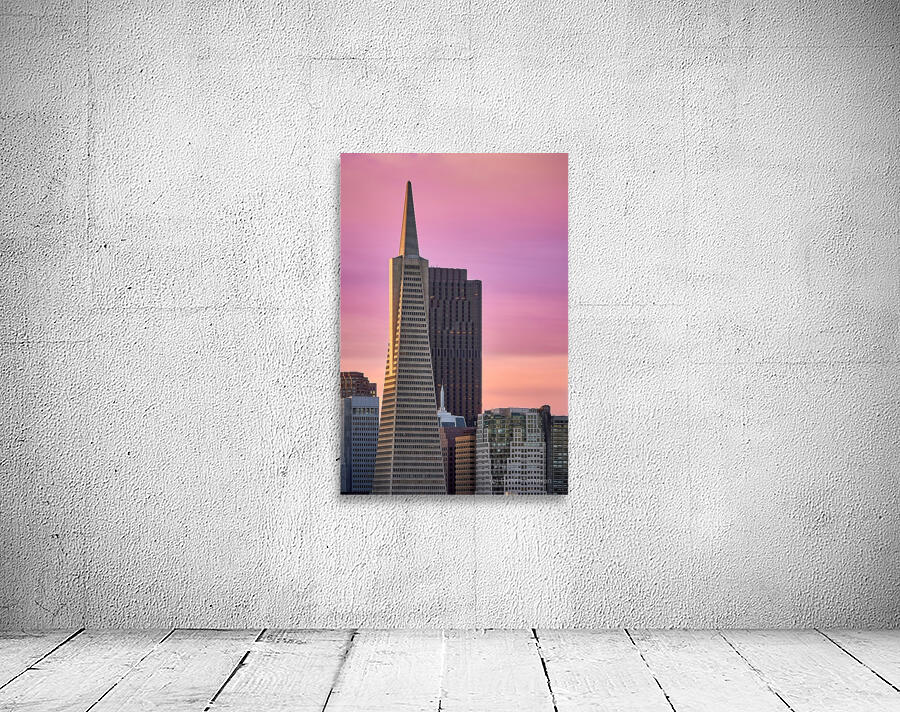 TransAmerica Pyramid San Francisco Sunrise Wall Preview