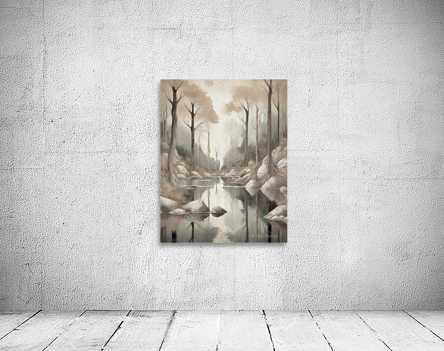 Early Morning Mist  Wall Preview