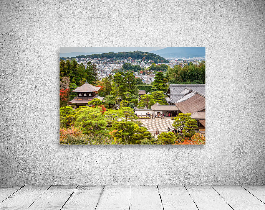 Ginkaku ji Temple and Gardens Kyoto Japan Wall Preview