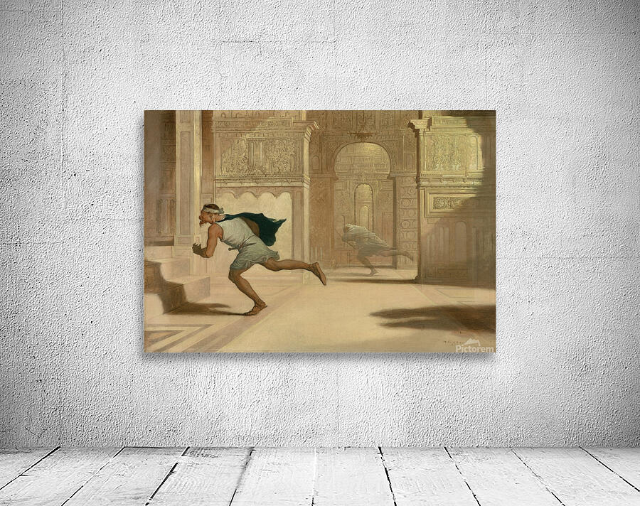 Flight and Pursuit [1872] by William Rimmer [1816–1879] by ...