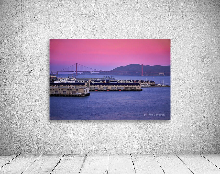 San Francisco Golden Gate Pier Sunrise Wall Preview