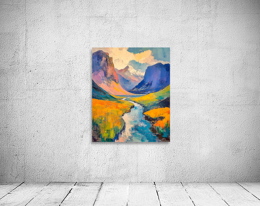 Mountain Pass Wall Preview