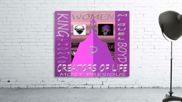 WOMEN R D CREATORS OF LIFE   KING THOMAS MIGUEL BOYD by KING THOMAS MIGUEL BOYD