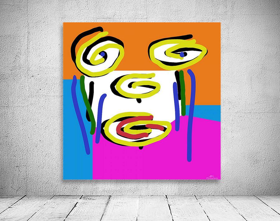 Crying yellow flowers  Wall Preview