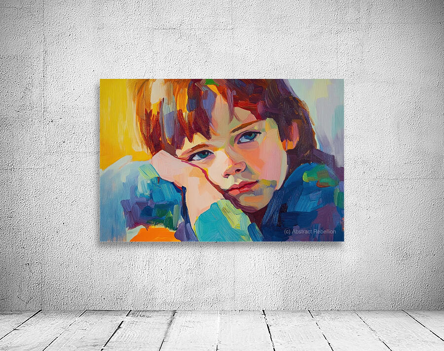 Contemplative Gaze Y59H2N 58 Wall Preview