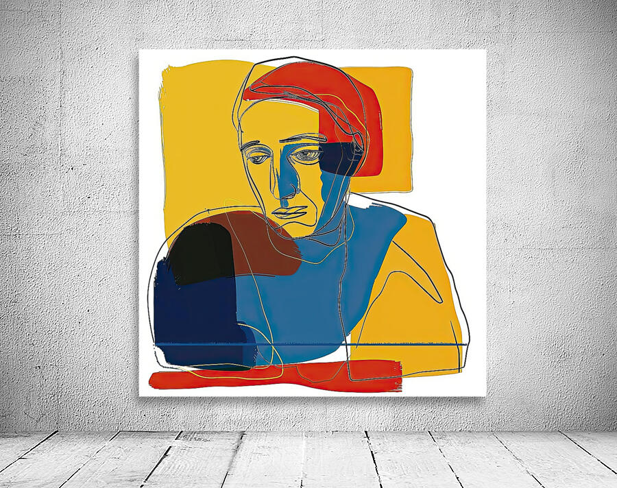 Contemplative Gaze Y59H2N 55 Wall Preview