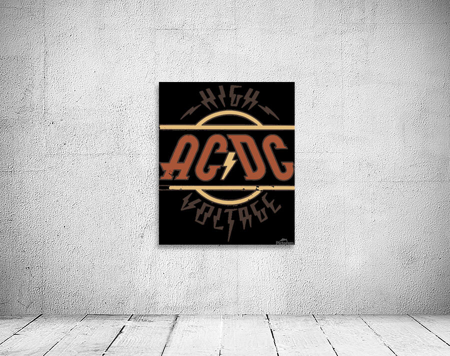 ac dc by KathrinSBrandt Wall Art