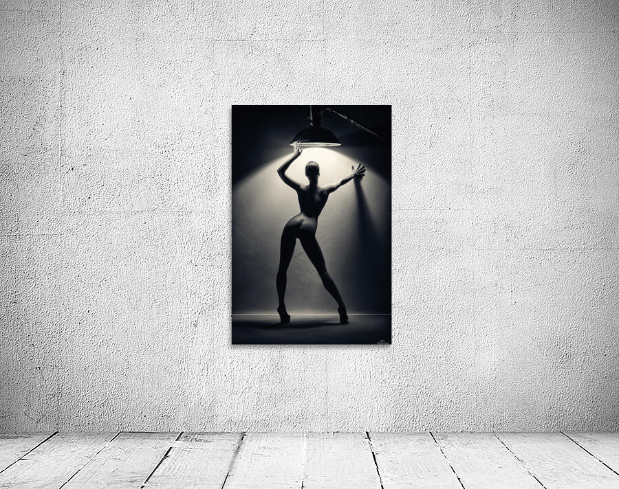 Woman in the spotlight 2 by Johan Swanepoel