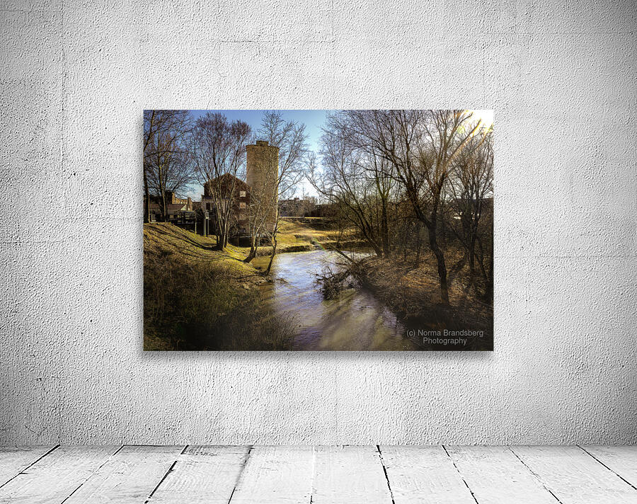 Farmville Grain Mill on the Appomattox River Wall Preview