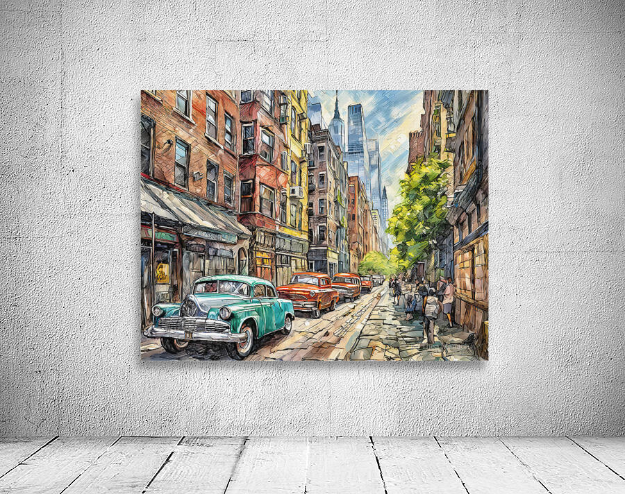 Loved Those Old Cars Wall Preview