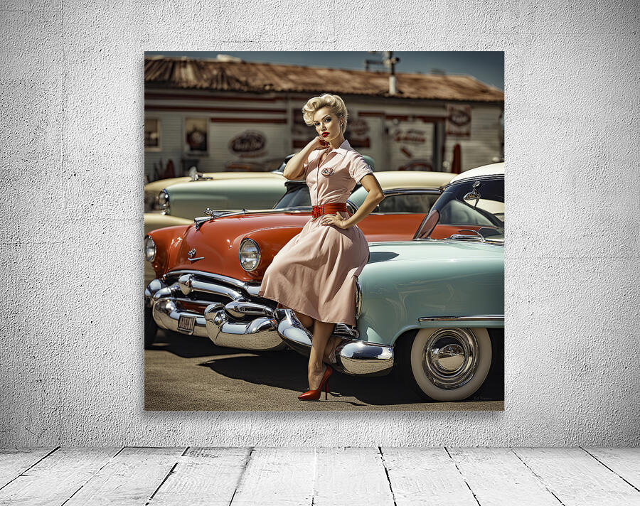 50s PIN UP GIRL  by Digicam