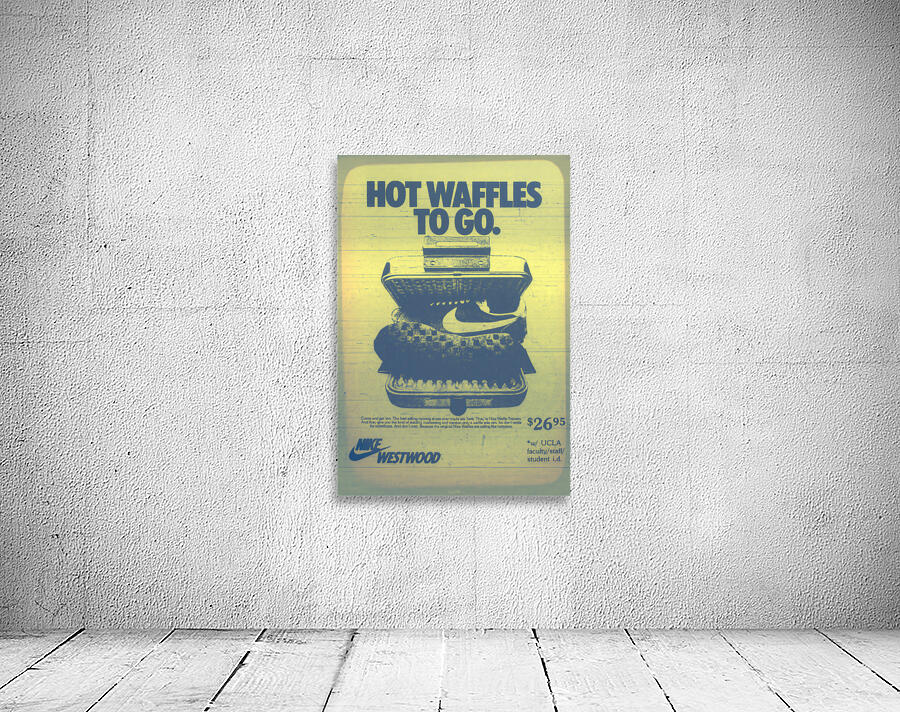 1979 Nike Hot Waffles to Go Ad Wall Preview