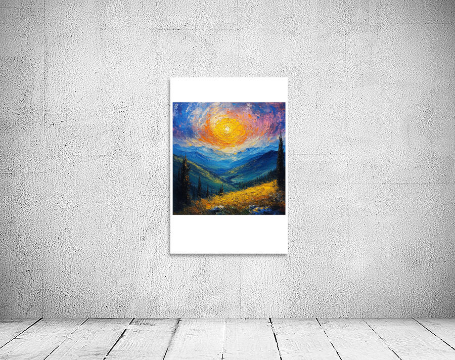 Radiant Horizons – Sunrise Symphony Over the Valleys Wall Preview