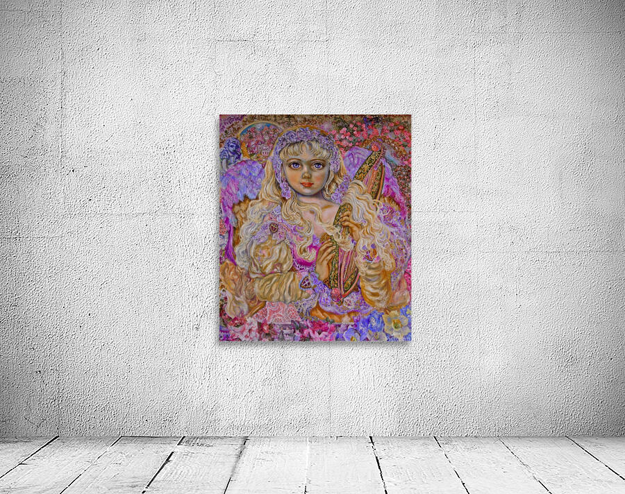 Yumi Sugai.Angel holding herbs. Wall Preview