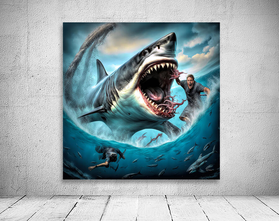 MANEATER Wall Preview