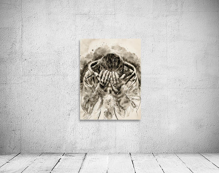 ArtX 503 woman praying by Forgotten Art