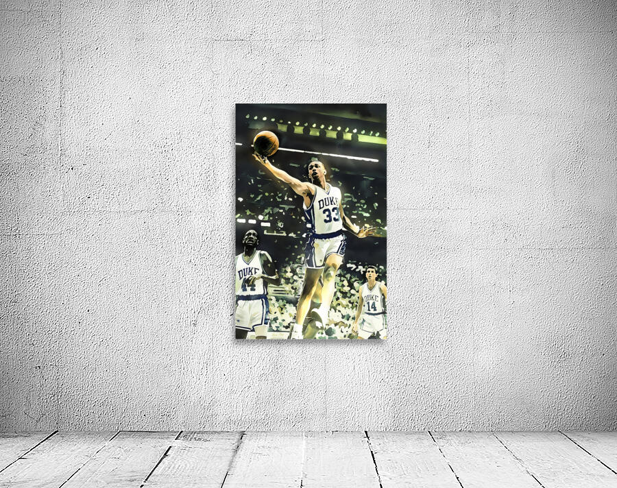 1988 Duke Blue Devils Basketball Art Wall Preview