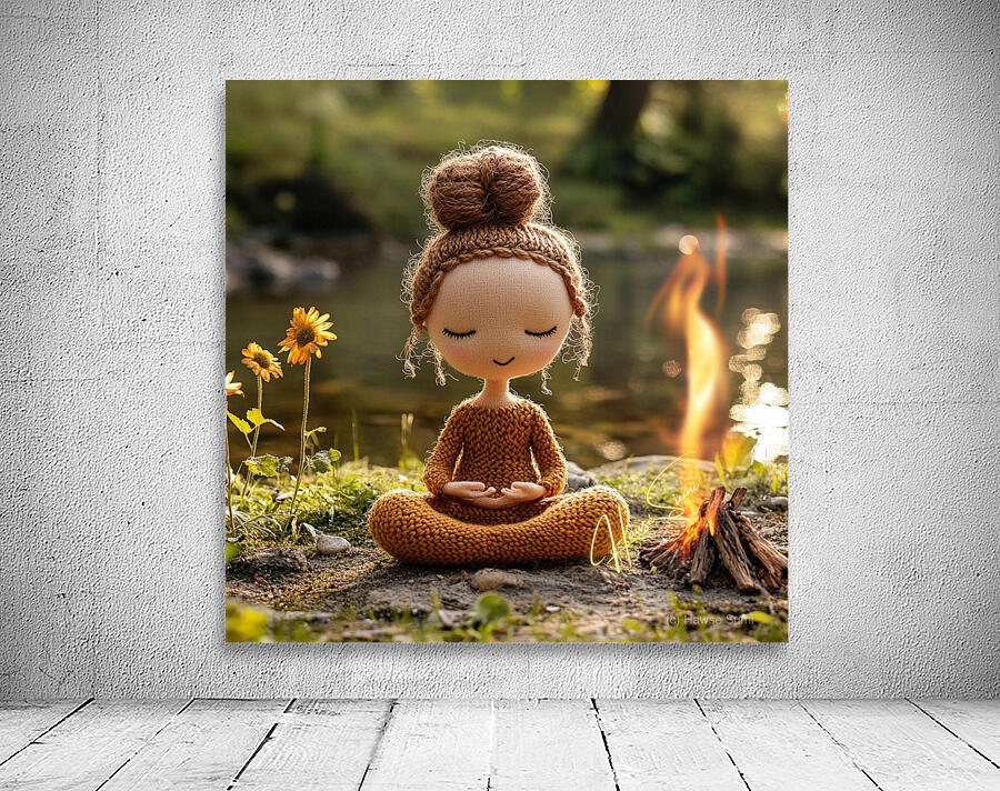 Stillness by the Fire: The Knitted Soul by Hawse Sumi