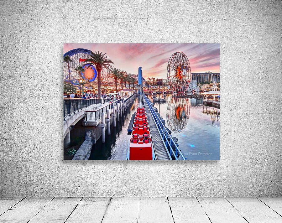 And Away We Go Sunset Wall Preview