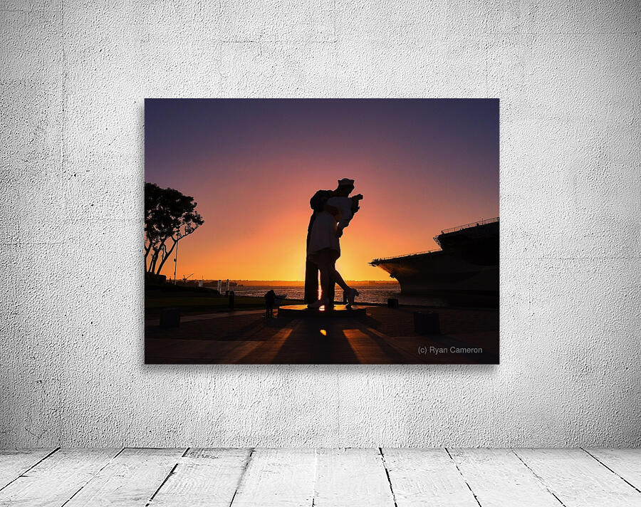 San Diego Midway Sunset Wall Preview