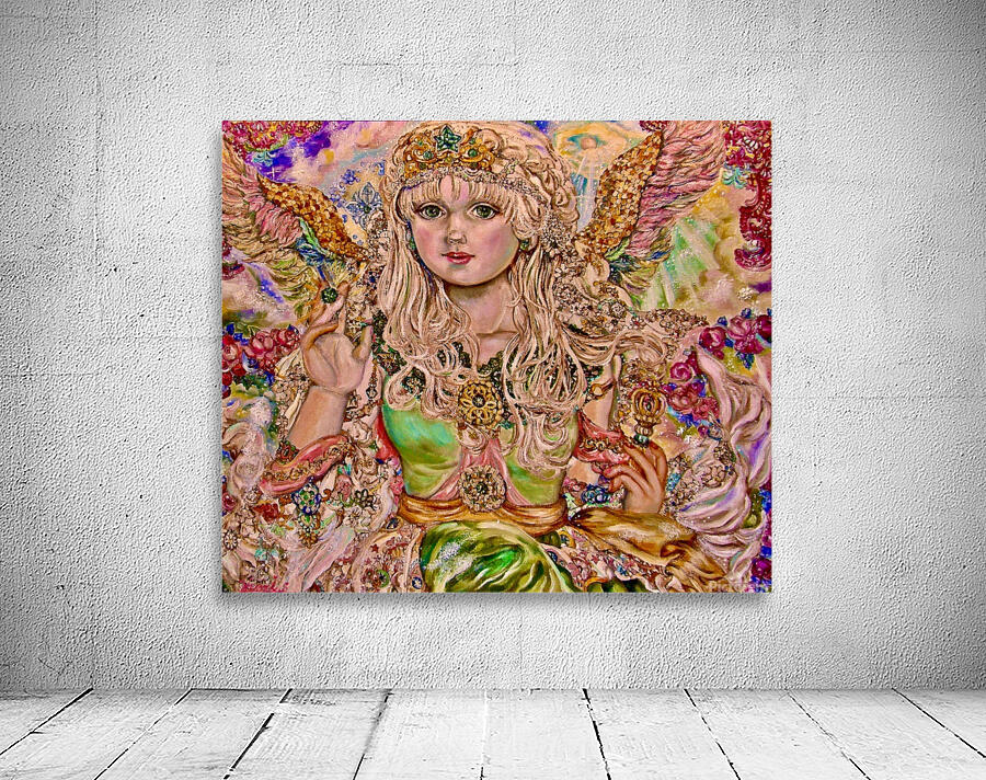 Yumi Sugai. An emerald angel. Wall Preview