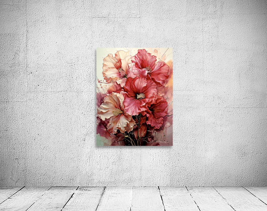 Hollyhocks Wall Preview