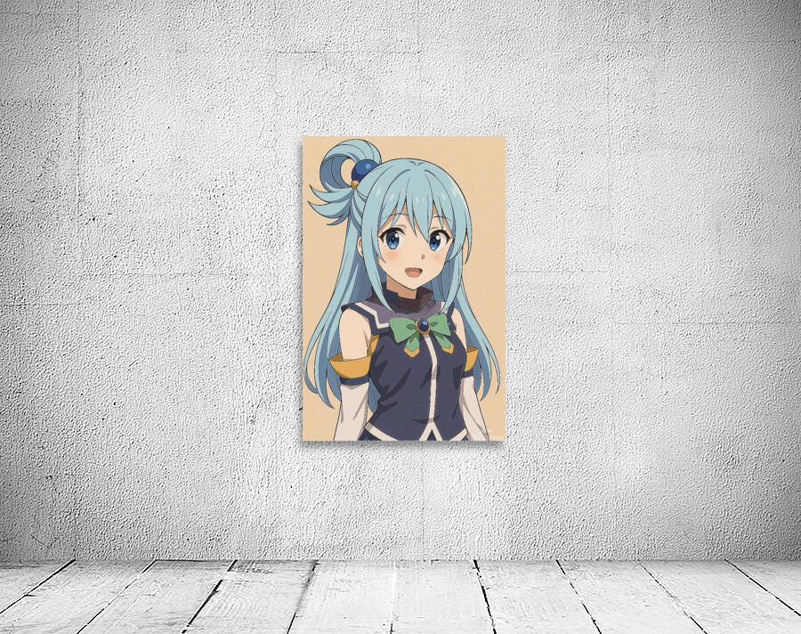 Blue Hair Girl Wall Preview