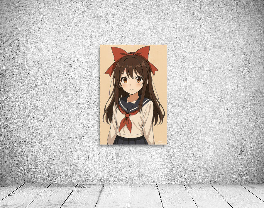 Female Anime Character Wall Preview