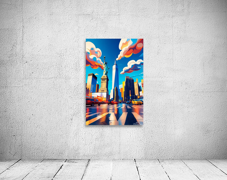 New York Illustration Wall Preview