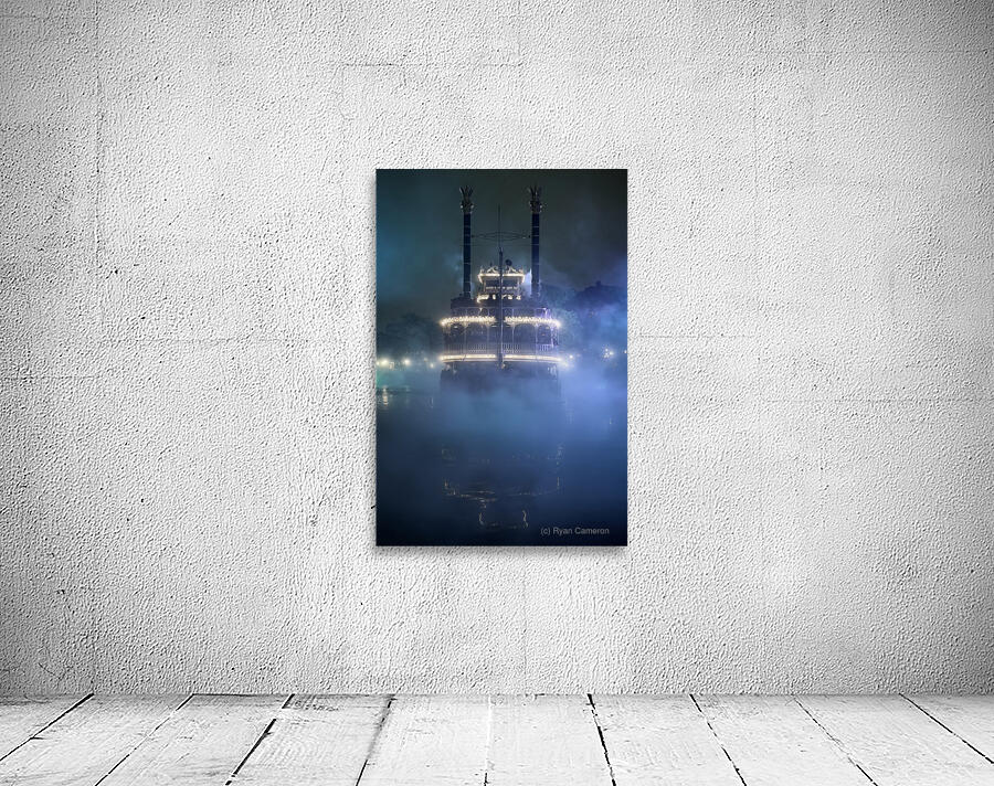 Riverboat In The Fog Wall Preview